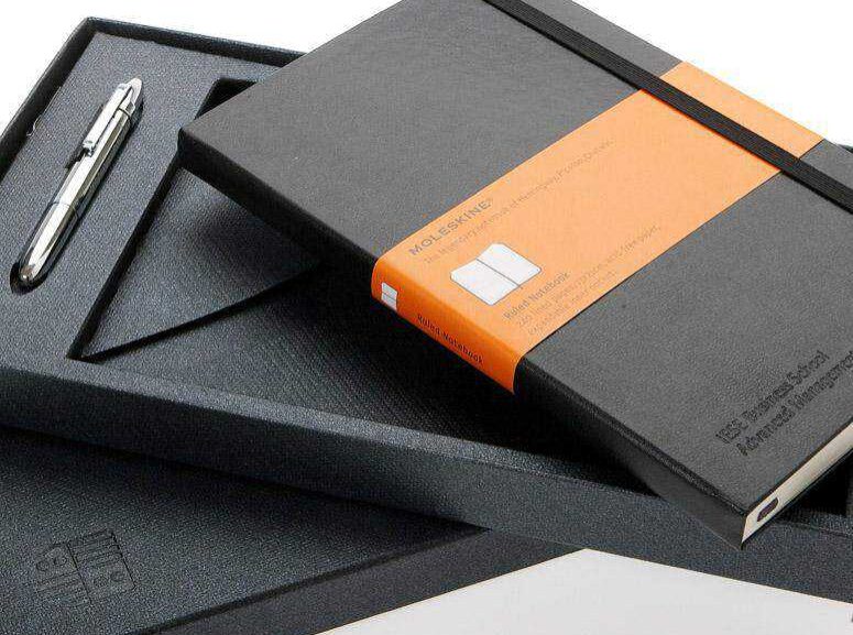 Bolígrafo Fisher y Libreta Moleskine