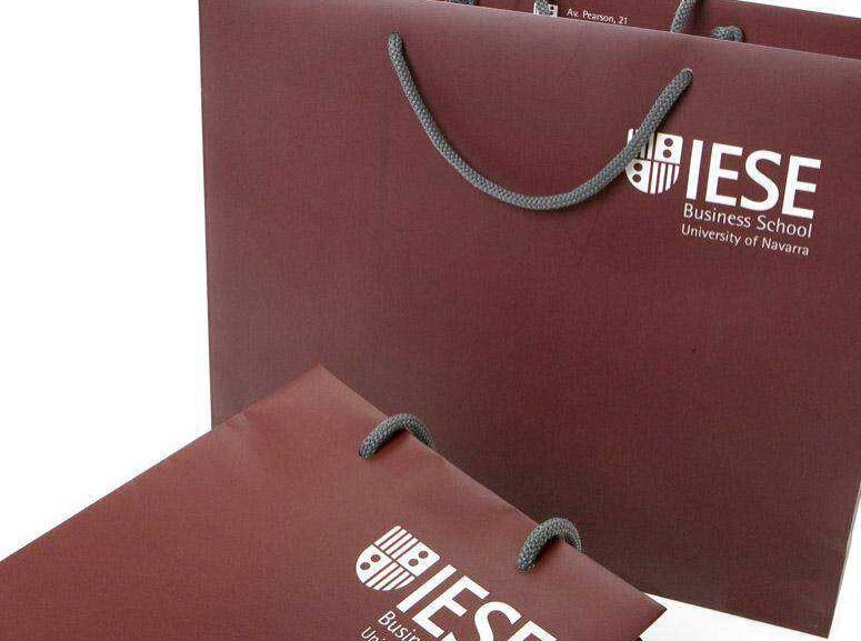 Bolsas de presentación impresas a un color