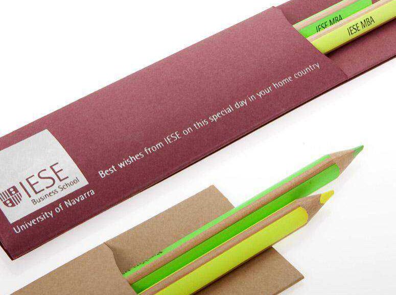 Colores fluorescentes con estuche